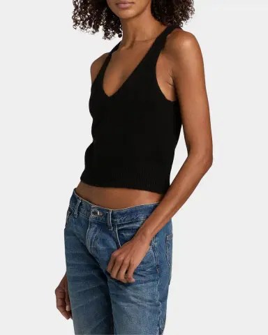 Brandon Maxwell Reese V-Neck Tank Top | Thumbnail 7