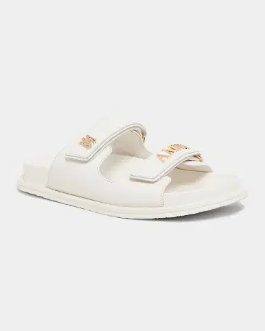 AMIRI Boardwalk Leather Two-Strap Sandals | Thumbnail 2