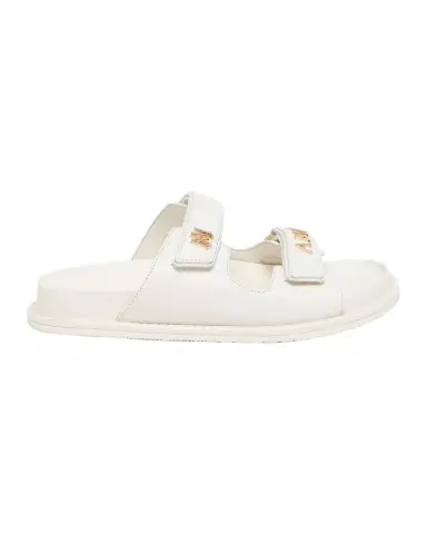 AMIRI Boardwalk Leather Two-Strap Sandals | Thumbnail 1