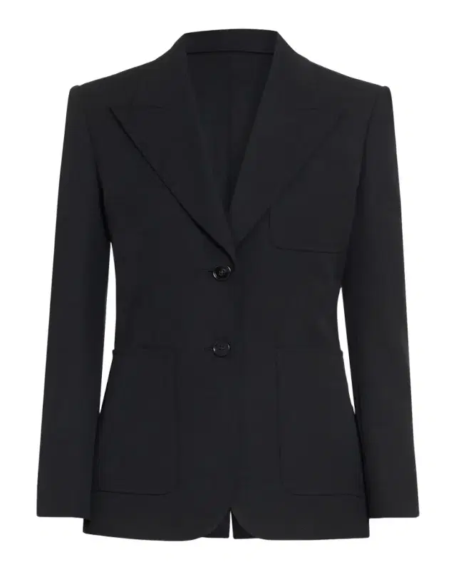 Chloe Wool Single-Breasted Blazer