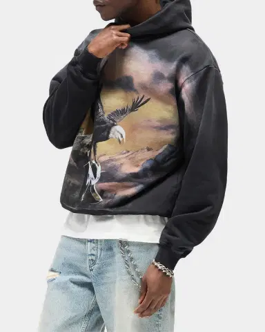 Represent Men's Graphic Cotton Hoodie | Thumbnail 7