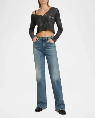 R13 Jane High-Rise Boot-Cut Jeans | Thumbnail 2