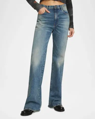 R13 Jane High-Rise Boot-Cut Jeans | Thumbnail 4