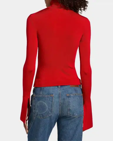 Brandon Maxwell The Dawson Turtleneck Top | Thumbnail 3 Brandon Maxwell The Dawson Turtleneck Top | Thumbnail 3