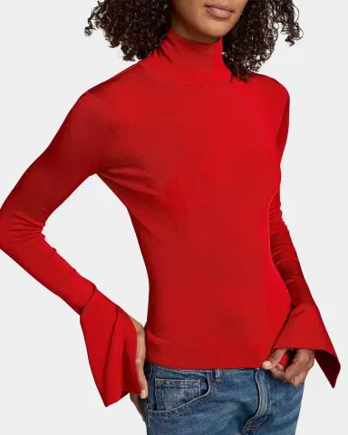 Brandon Maxwell The Dawson Turtleneck Top | Thumbnail 5 Brandon Maxwell The Dawson Turtleneck Top | Thumbnail 5
