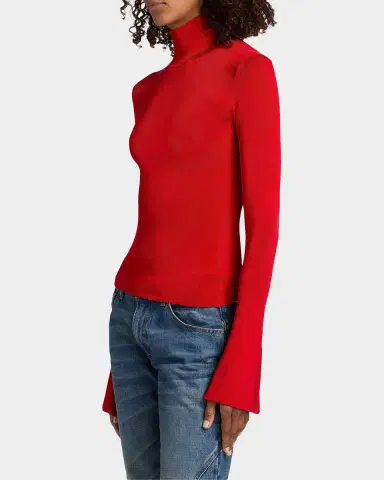 Brandon Maxwell The Dawson Turtleneck Top | Thumbnail 7 Brandon Maxwell The Dawson Turtleneck Top | Thumbnail 7