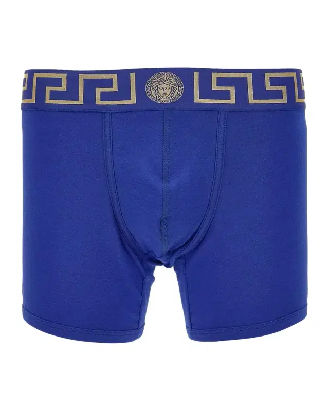 Versace Men 's Medusa Key Jersey Boxer Brief