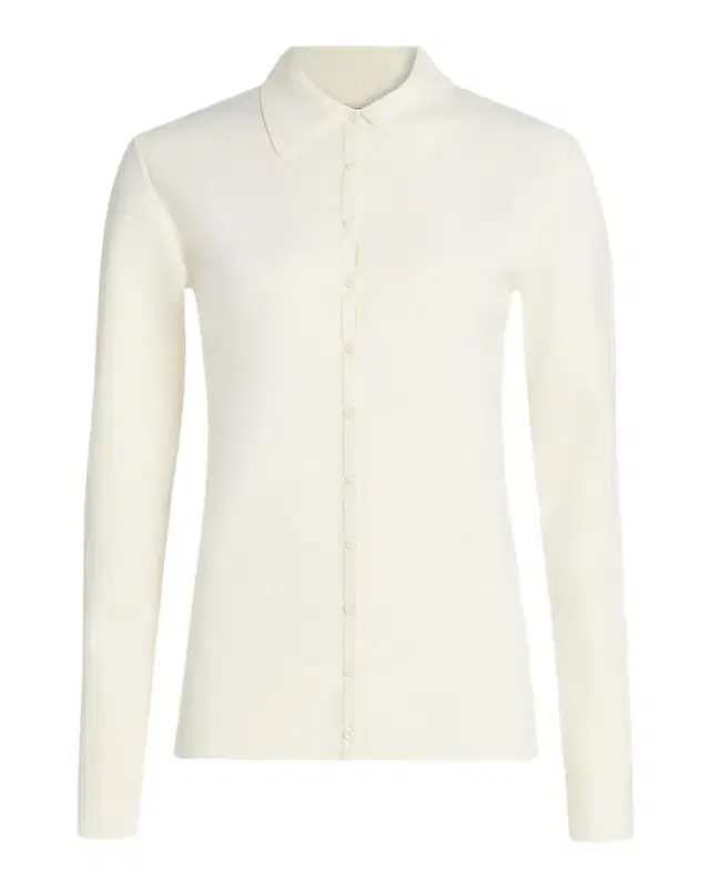 Toteme Compact Knit Buttoned Top