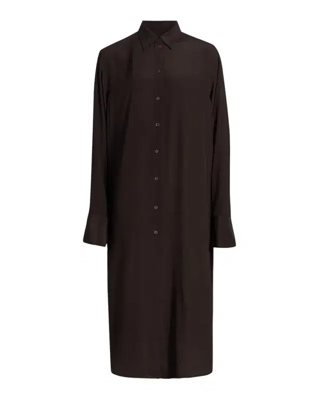 Toteme Silk Midi Shirtdress