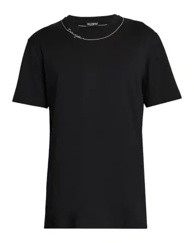 Dolce & Gabbana Men's Logo Cotton T-Shirt | Thumbnail 1 Dolce & Gabbana Men's Logo Cotton T-Shirt | Thumbnail 1