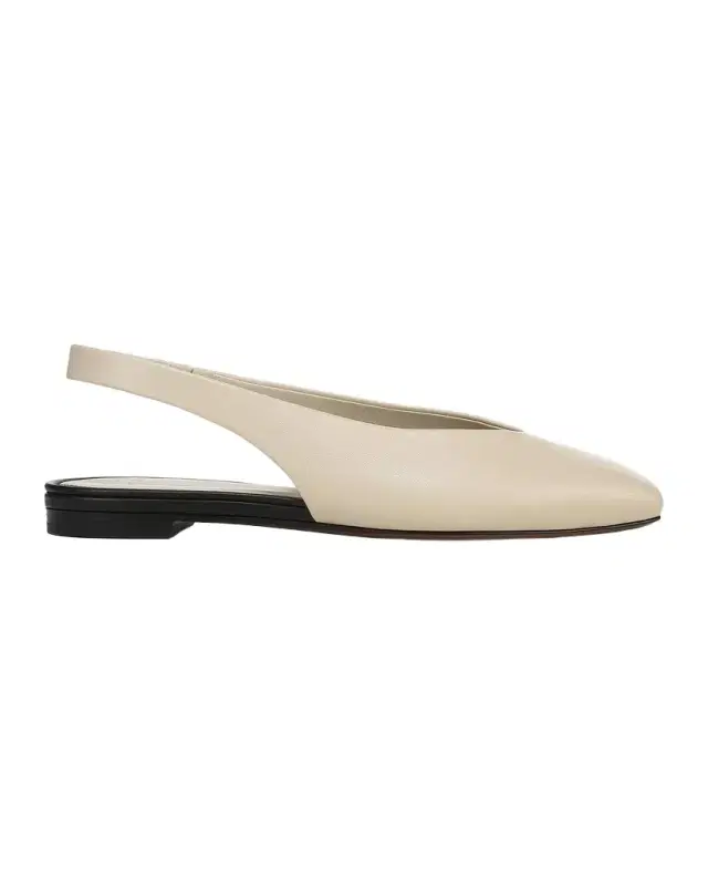 Vince Darlina Leather Slingback Flats