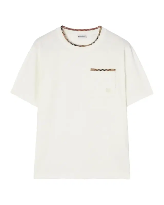Burberry Men 's Ryan Check Cotton T-Shirt