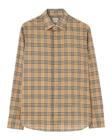 Burberry Men's Radmar Check Cotton Shirt | Thumbnail 3
