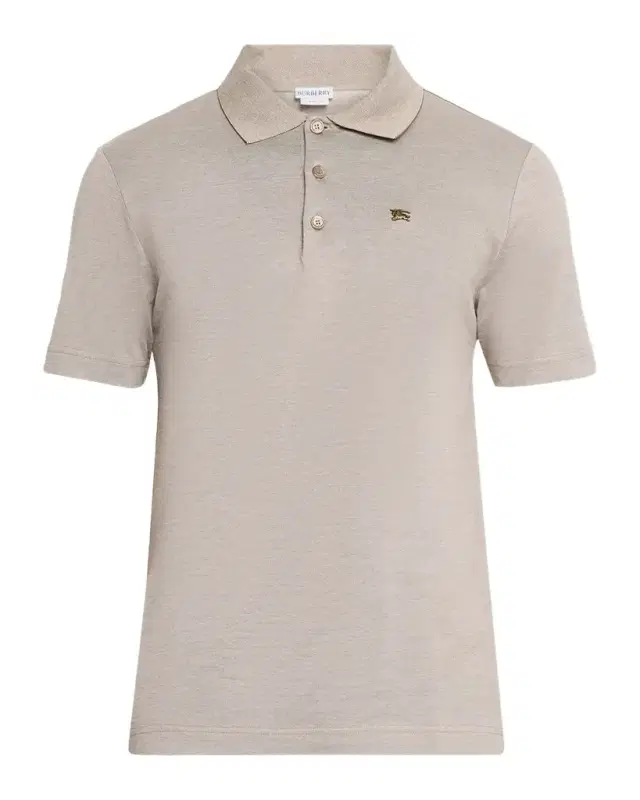 Burberry Men 's Evan Metal EKD Pique Polo Shirt