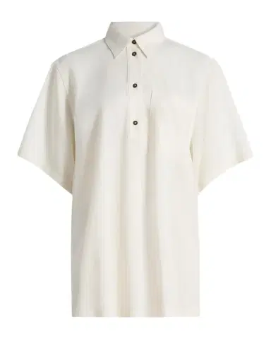 TOTEME Oversized Polo Shirt | Thumbnail 1 TOTEME Oversized Polo Shirt | Thumbnail 1