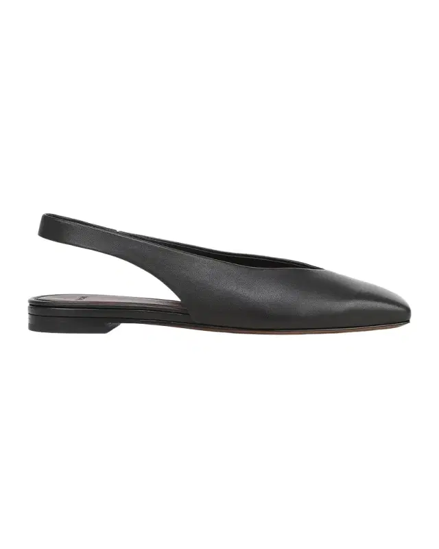 Vince Darlina Leather Slingback Flats