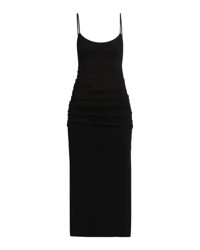 Toteme Draped Jersey Slip Midi Dress