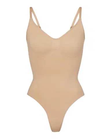 Skims Seamless Sculpt Thong Bodysuit | Thumbnail 1 Skims Seamless Sculpt Thong Bodysuit | Thumbnail 1