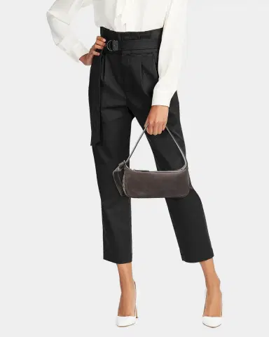 Bottega Veneta Nodo Intrecciato Suede Shoulder Bag | Thumbnail 2 Bottega Veneta Nodo Intrecciato Suede Shoulder Bag | Thumbnail 2