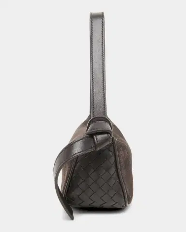 Bottega Veneta Nodo Intrecciato Suede Shoulder Bag | Thumbnail 5 Bottega Veneta Nodo Intrecciato Suede Shoulder Bag | Thumbnail 5