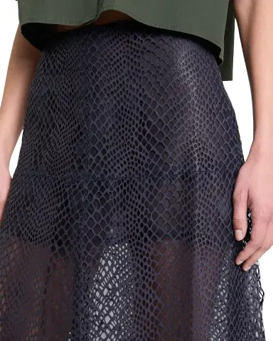 TWP Leather A-Line Midi Skirt | Thumbnail 5 TWP Leather A-Line Midi Skirt | Thumbnail 5