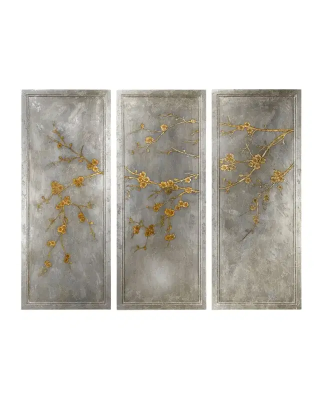 Chelsea House Cherry Blossom Panel Triptych