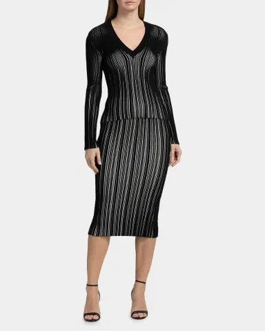 Chiara Boni La Petite Robe Briar Rib-Knit Top | Thumbnail 2 Chiara Boni La Petite Robe Briar Rib-Knit Top | Thumbnail 2