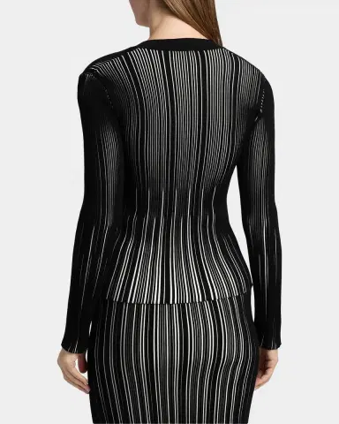 Chiara Boni La Petite Robe Briar Rib-Knit Top | Thumbnail 3 Chiara Boni La Petite Robe Briar Rib-Knit Top | Thumbnail 3