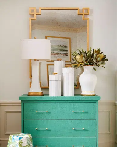 Chelsea House Parquetry 48" Wall Mirror | Thumbnail 2 Chelsea House Parquetry 48" Wall Mirror | Thumbnail 2