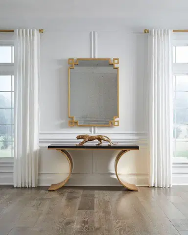 Chelsea House Parquetry 48" Wall Mirror | Thumbnail 3 Chelsea House Parquetry 48" Wall Mirror | Thumbnail 3