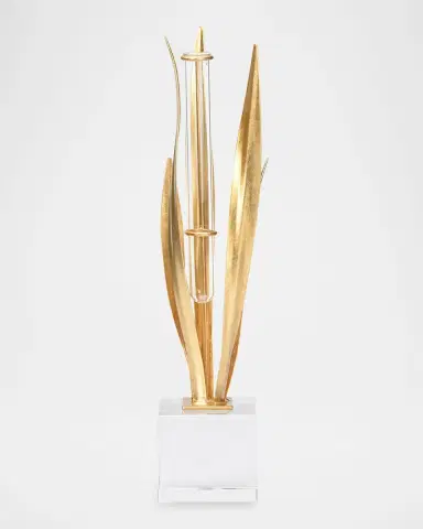 Chelsea House Gold Leaf 15" Bud Vase | Thumbnail 3 Chelsea House Gold Leaf 15" Bud Vase | Thumbnail 3