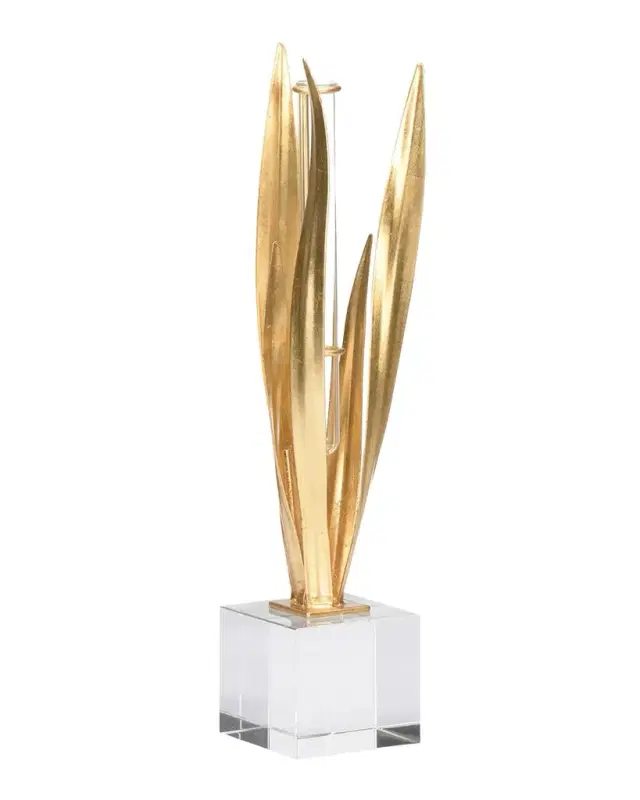Chelsea House Gold Leaf 15" Bud Vase