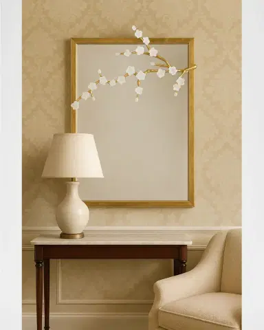 Chelsea House Cherry Blossom 38" Wall Mirror | Thumbnail 2 Chelsea House Cherry Blossom 38" Wall Mirror | Thumbnail 2