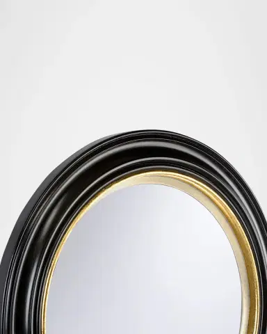 Chelsea House Midnight 40" Circular Wall Mirror | Thumbnail 3 Chelsea House Midnight 40" Circular Wall Mirror | Thumbnail 3