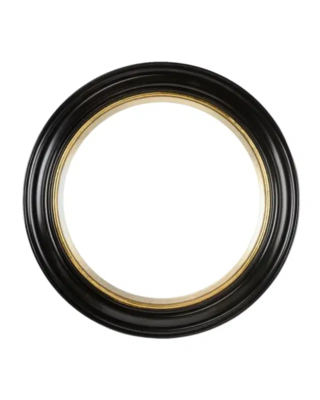 Chelsea House Midnight 40" Circular Wall Mirror