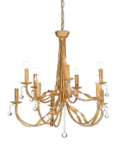Wildwood Reed 30" 10-Light Chandelier | Thumbnail 2 Wildwood Reed 30" 10-Light Chandelier | Thumbnail 2