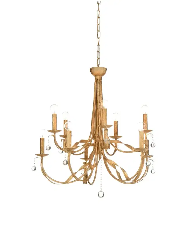 Wildwood Reed 30" 10-Light Chandelier
