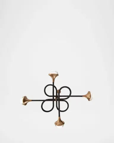 Wildwood Newton 48" 4-Light Chandelier | Thumbnail 4 Wildwood Newton 48" 4-Light Chandelier | Thumbnail 4