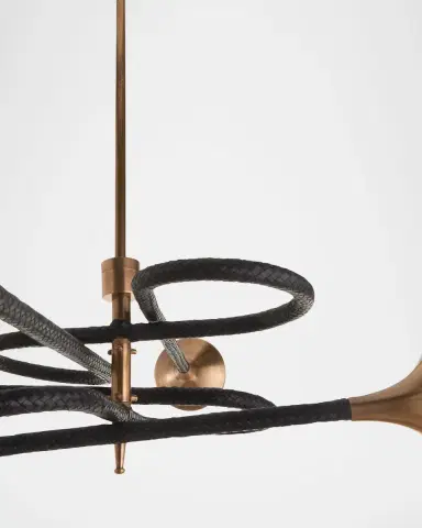 Wildwood Newton 48" 4-Light Chandelier | Thumbnail 5 Wildwood Newton 48" 4-Light Chandelier | Thumbnail 5