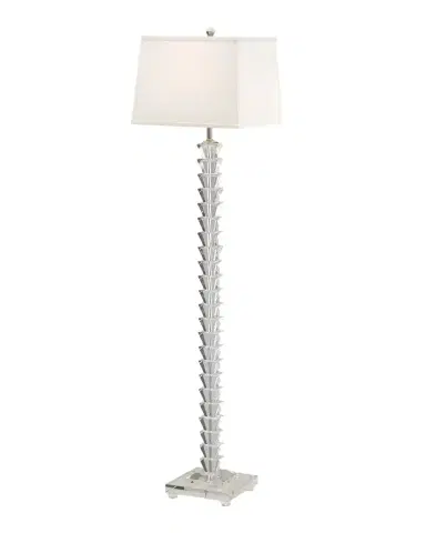 Wildwood Stacked Crystals 63" Floor Lamp | Thumbnail 1 Wildwood Stacked Crystals 63" Floor Lamp | Thumbnail 1