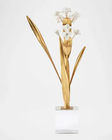 Chelsea House Paperwhite Narcissus Sculpture | Thumbnail 3
