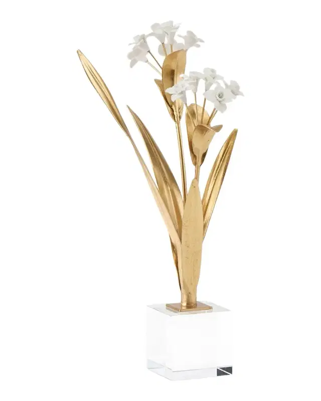 Chelsea House Paperwhite Narcissus Sculpture
