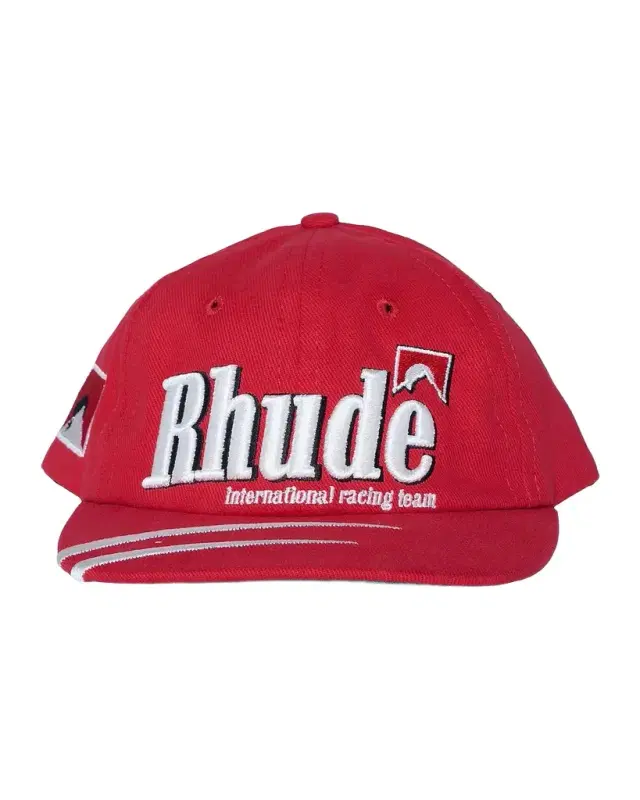 Rhude Men 's Moonlight Dual Striped Cotton Cap