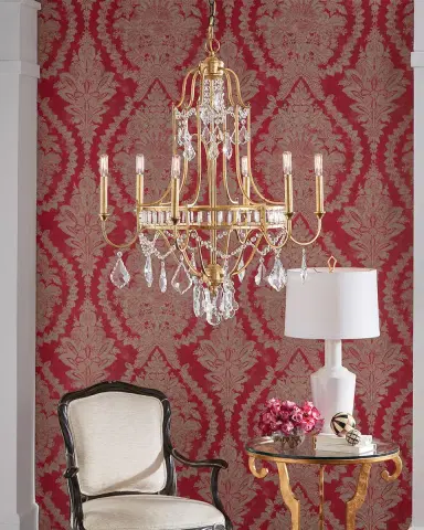 Wildwood Buckhead 37" 6-Light Chandelier | Thumbnail 2 Wildwood Buckhead 37" 6-Light Chandelier | Thumbnail 2