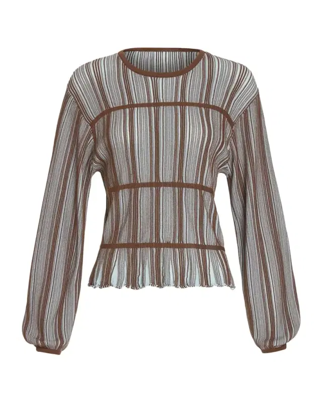 Ramy Brook Ashlyne Striped Knit Top