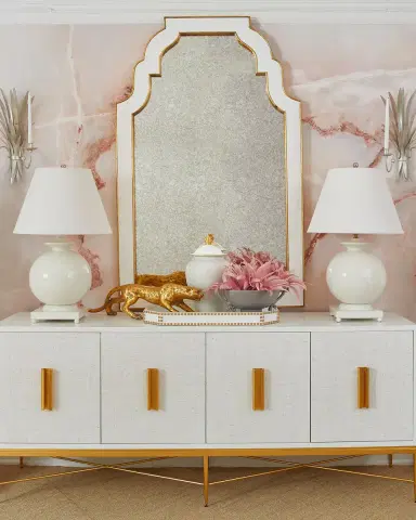 Chelsea House Radison 66" Antiqued Wall Mirror | Thumbnail 2 Chelsea House Radison 66" Antiqued Wall Mirror | Thumbnail 2