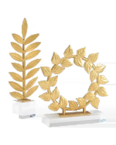 Chelsea House Leaf Artifact Decorative Accents, Set of 2 | Thumbnail 2 Chelsea House Leaf Artifact Decorative Accents, Set of 2 | Thumbnail 2