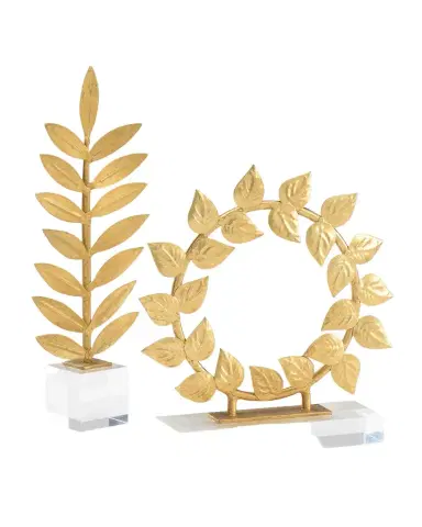 Chelsea House Leaf Artifact Decorative Accents, Set of 2 | Thumbnail 1 Chelsea House Leaf Artifact Decorative Accents, Set of 2 | Thumbnail 1