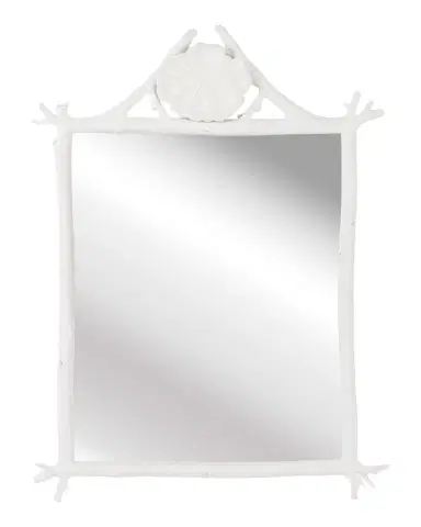 Chelsea House Grotto 49" Faux Wood Wall Mirror | Thumbnail 1 Chelsea House Grotto 49" Faux Wood Wall Mirror | Thumbnail 1