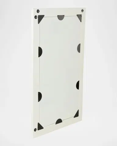 Chelsea House Zara 48" Bone & Wood Wall Mirror | Thumbnail 2 Chelsea House Zara 48" Bone & Wood Wall Mirror | Thumbnail 2